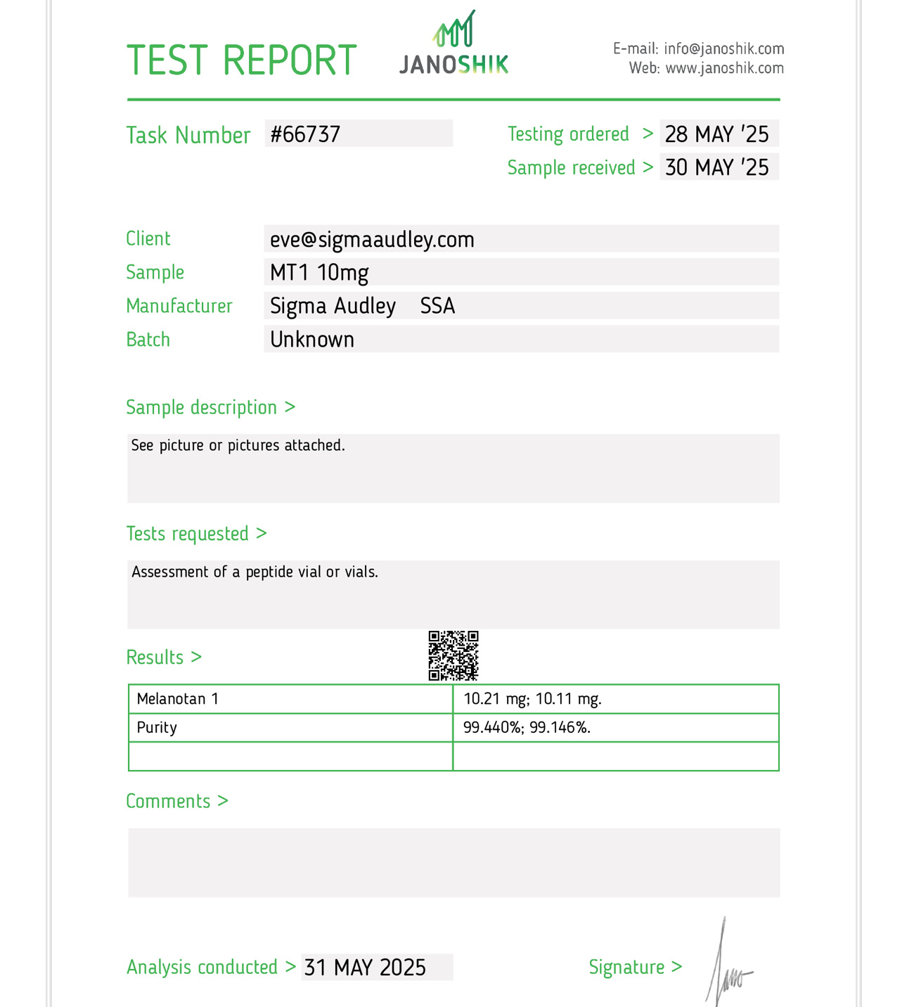 Melanotan I 10mg - Image 2